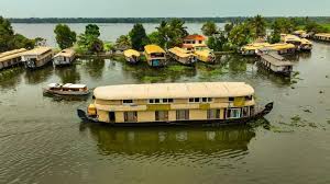 Q S T and R Block Kayal Backwaters  picturesque surroundings